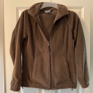 Brown Columbia Fleece Jacket